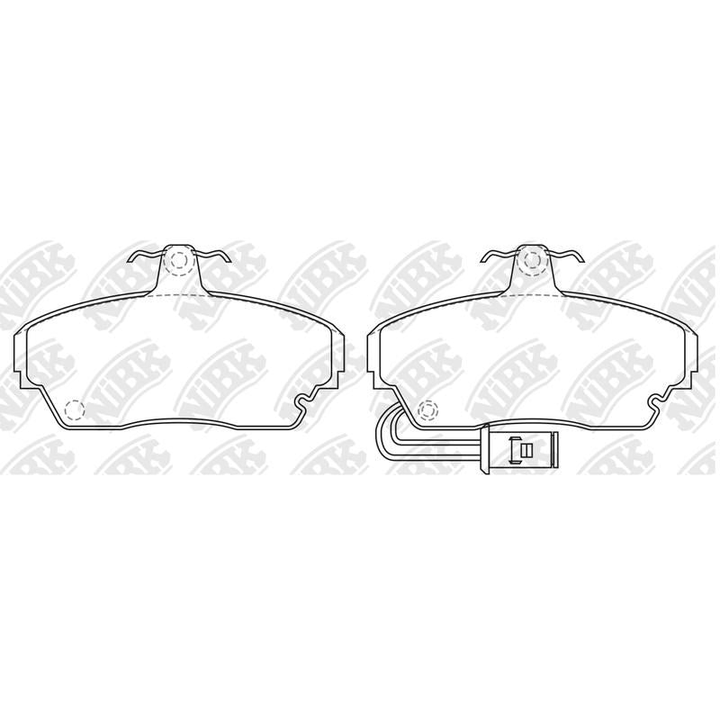 NIBK Pads PN0041W