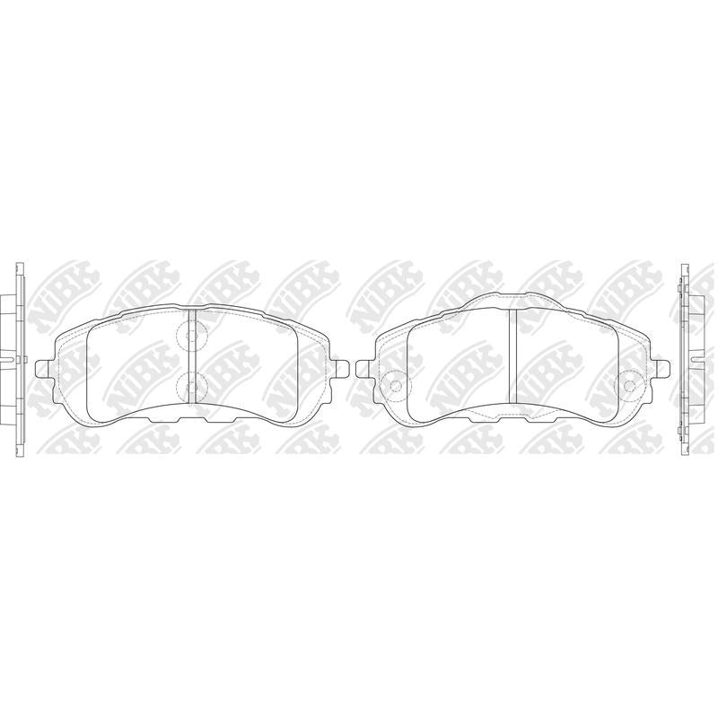 NIBK Pads PN0042