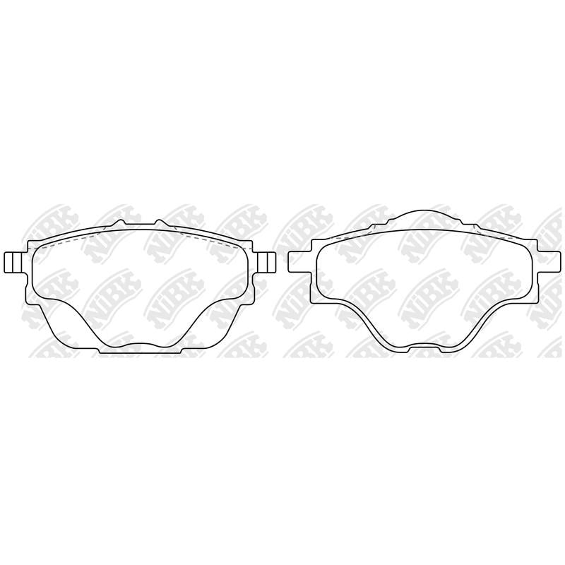 NIBK Pads PN0043