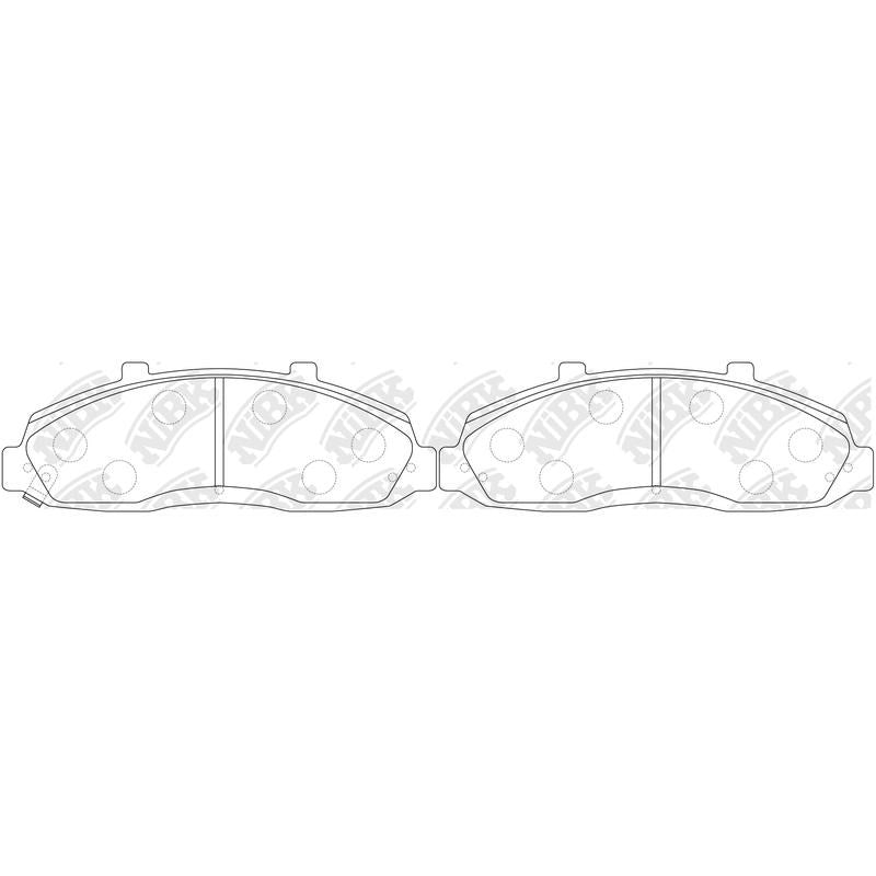 NIBK Pads PN0053