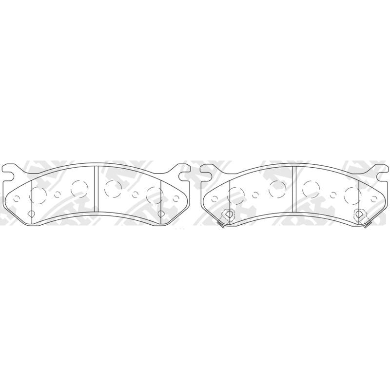 NIBK Pads PN0055