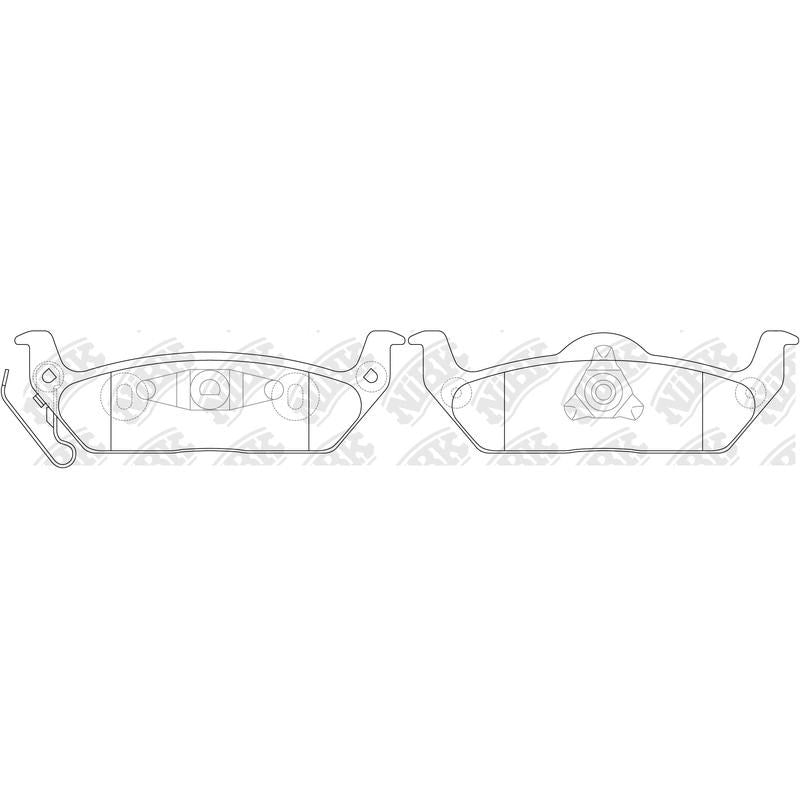 NIBK Pads PN0065