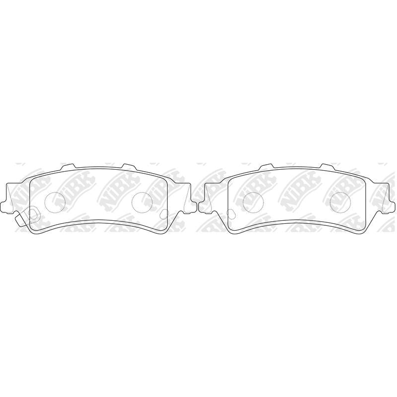 NIBK Pads PN0076