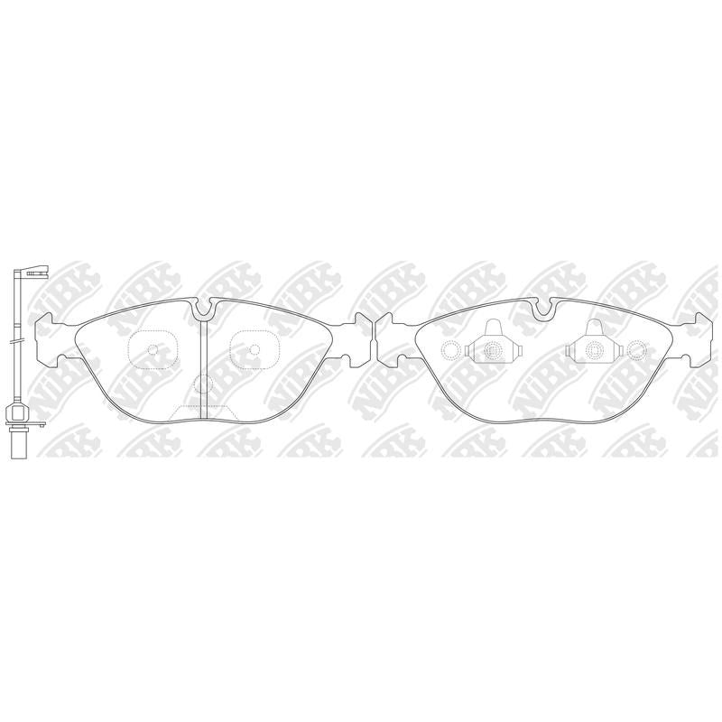NIBK Pads PN0102W
