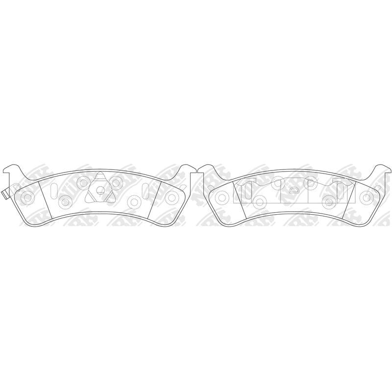 NIBK Pads PN0111