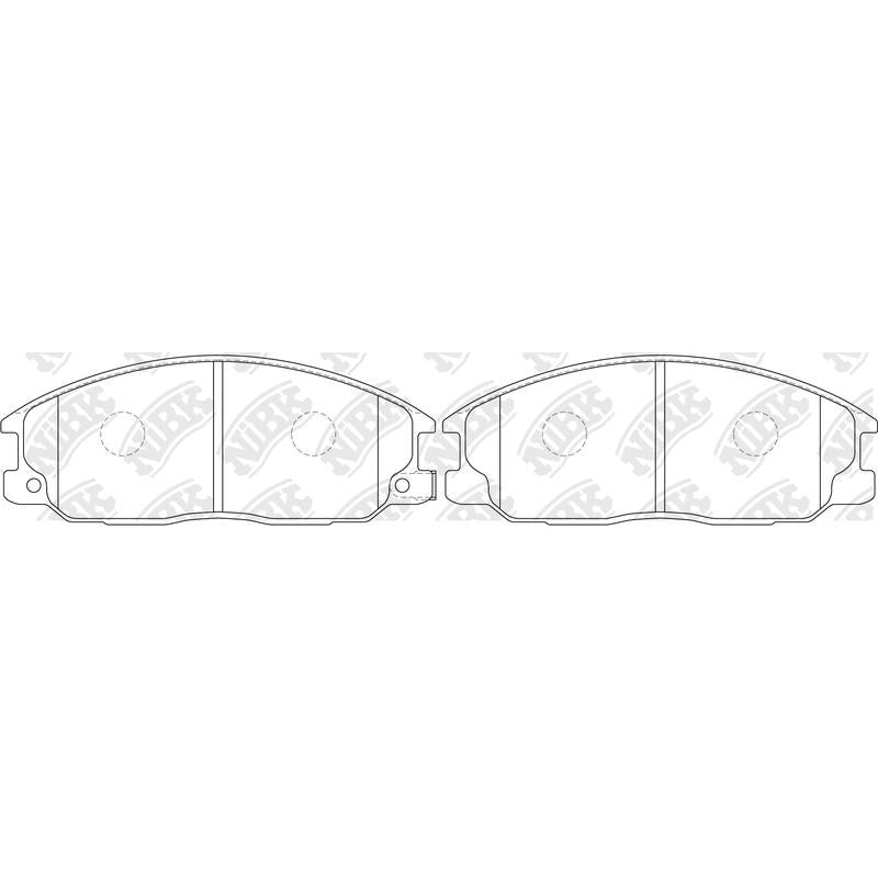 NIBK Pads PN0115