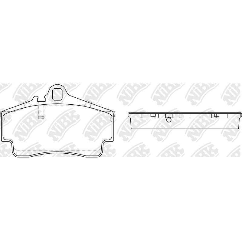 NIBK Pads PN0117