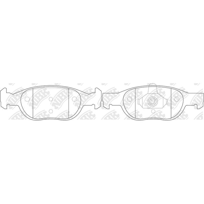 NIBK Pads PN0123