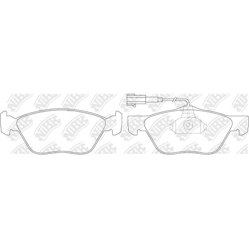 NIBK Pads PN0130W