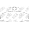 NIBK Pads PN0134