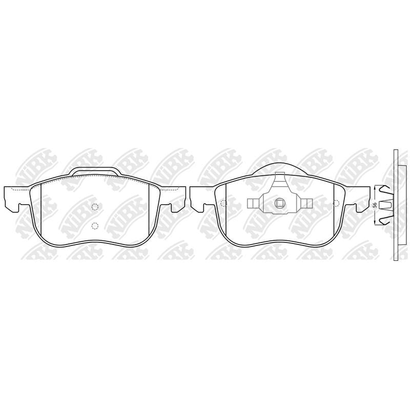 NIBK Pads PN0137