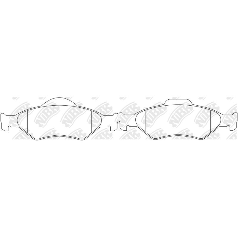 NIBK Pads PN0140