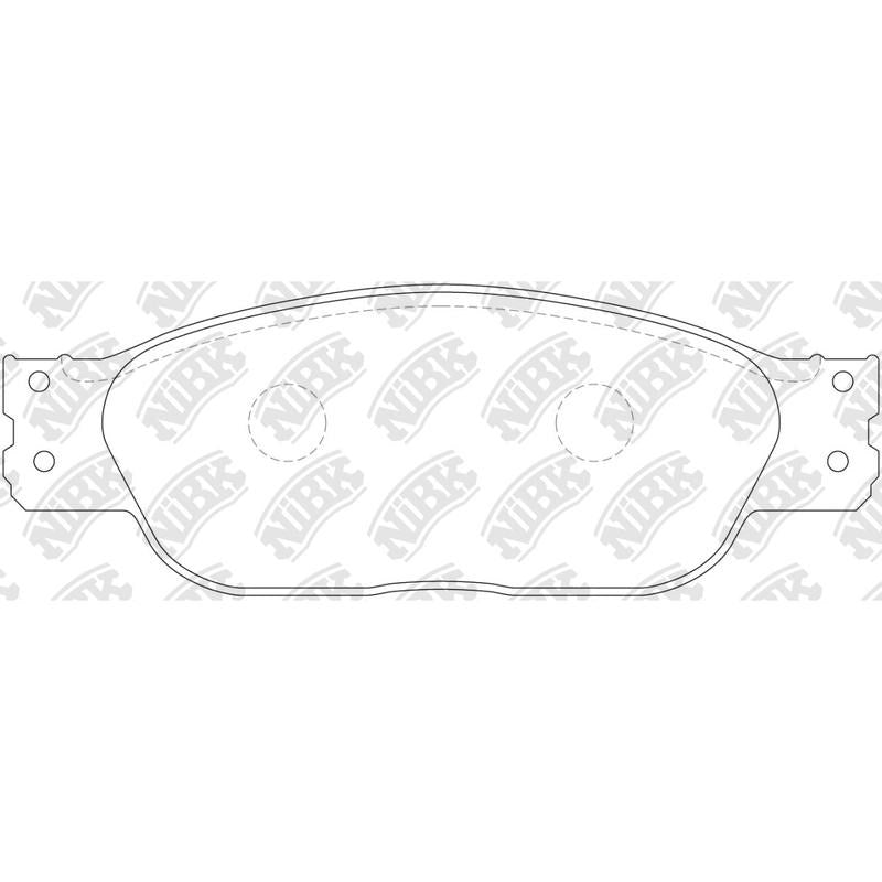 NIBK Pads PN0142