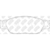 NIBK Pads PN0142