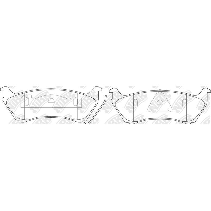 NIBK Pads PN0144