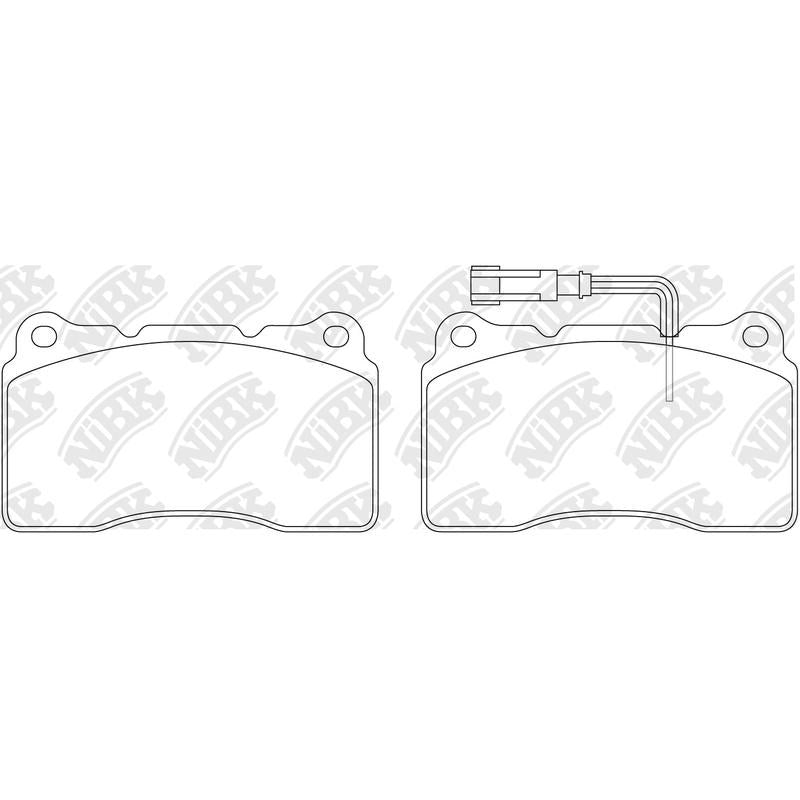 NIBK Pads PN0150W