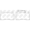 NIBK Pads PN0150W