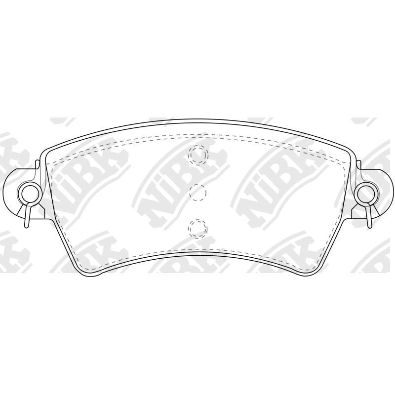 NIBK Pads PN0152