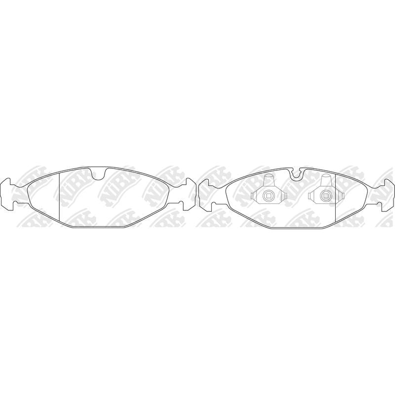 NIBK Pads PN0156