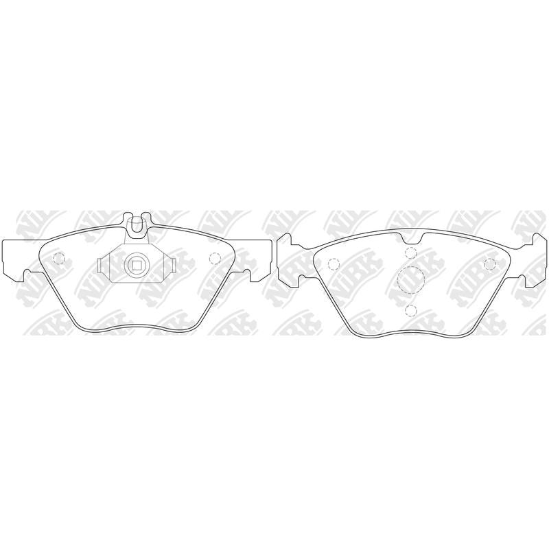 NIBK Pads PN0166