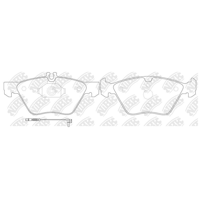 NIBK Pads PN0166W
