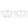 NIBK Pads PN0166W