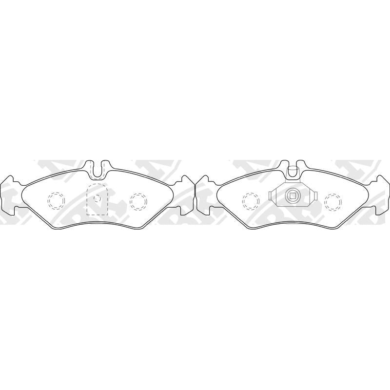 NIBK Pads PN0168W