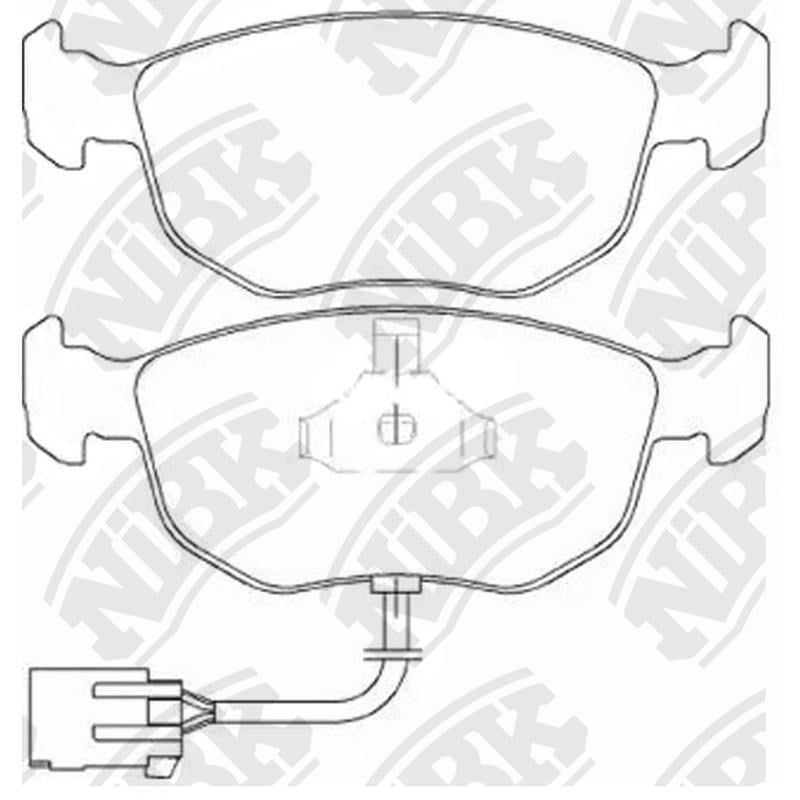NIBK Pads PN0171W