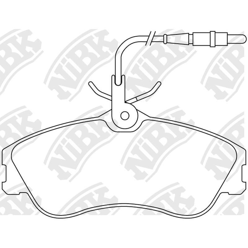 NIBK Pads PN0173W