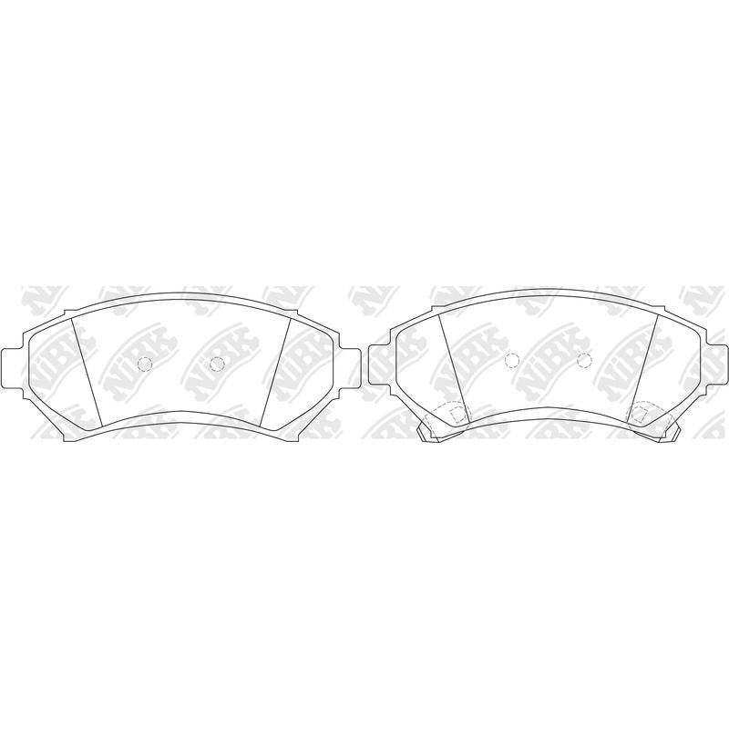 NIBK Pads PN0174