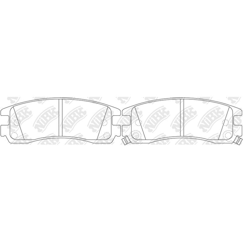 NIBK Pads PN0175