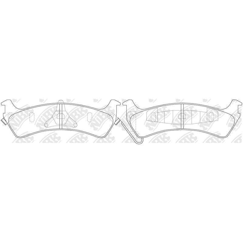 NIBK Pads PN0180