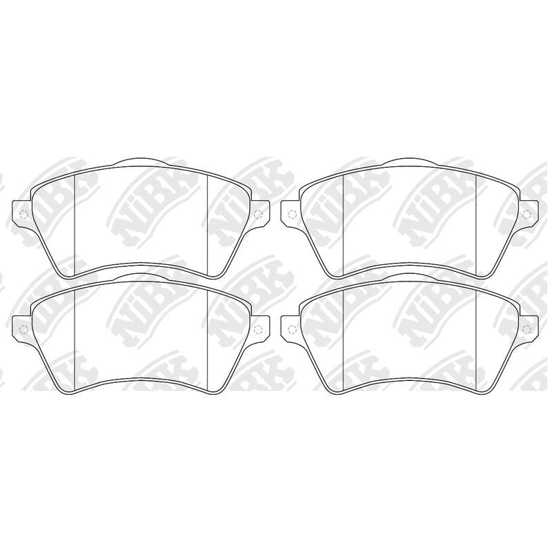 NIBK Pads PN0181