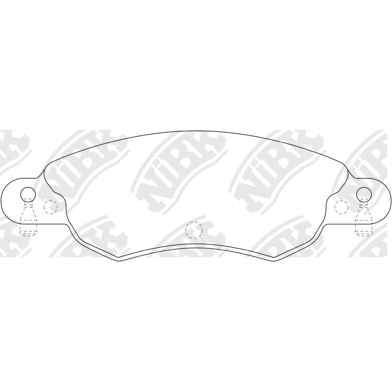 NIBK Pads PN0185W