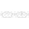 NIBK Pads PN0186W