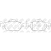 NIBK Pads PN0204