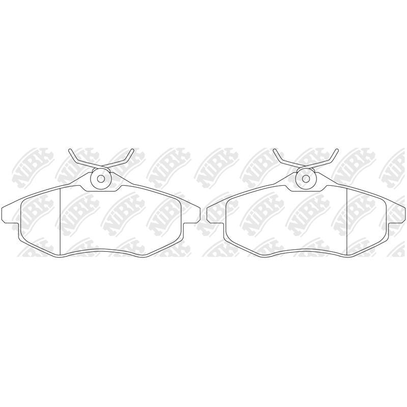 NIBK Pads PN0207