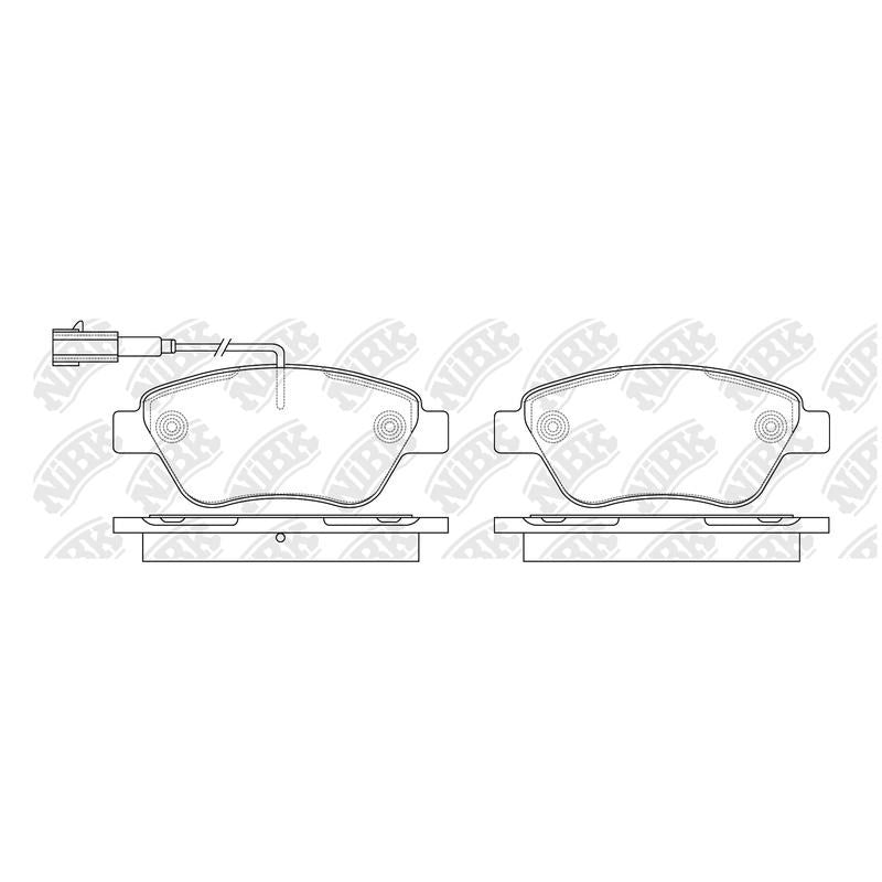NIBK Pads PN0211W