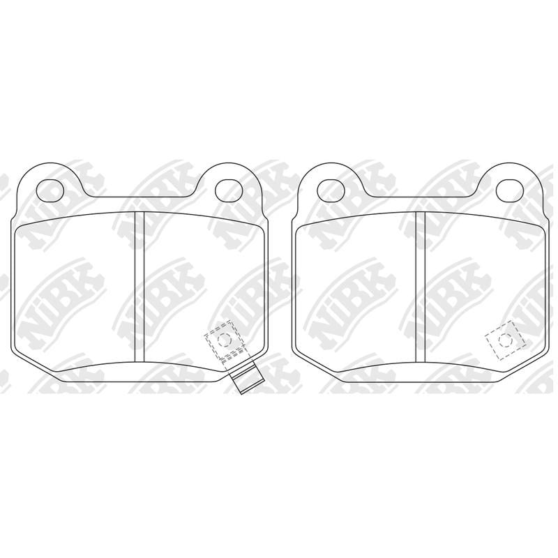 NIBK Pads PN0226