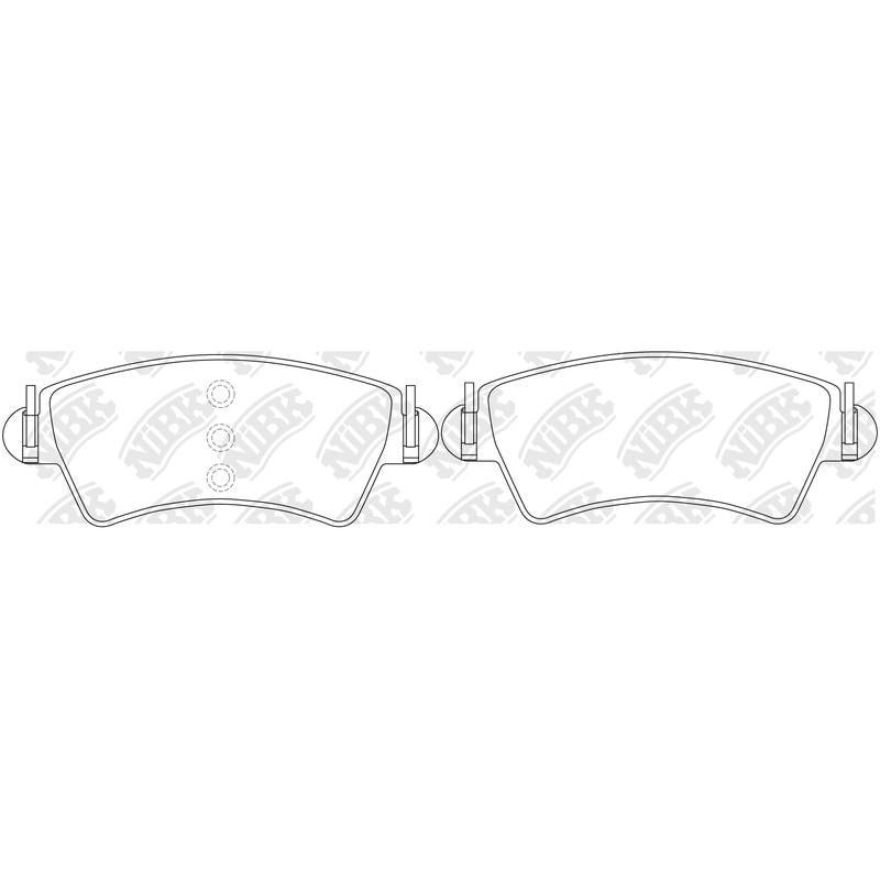 NIBK Pads PN0229