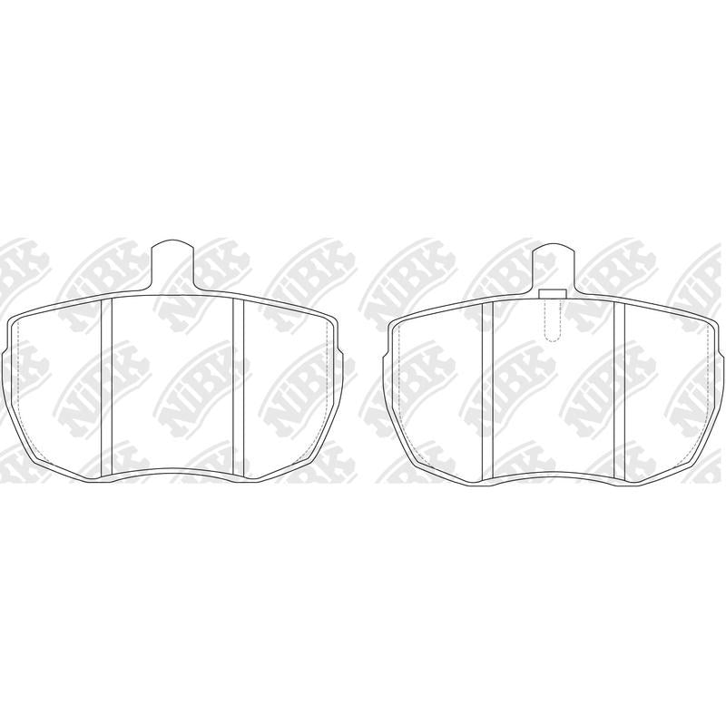 NIBK Pads PN0236