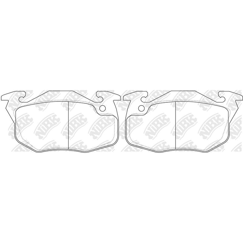 NIBK Pads PN0240