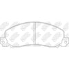 NIBK Pads PN0242