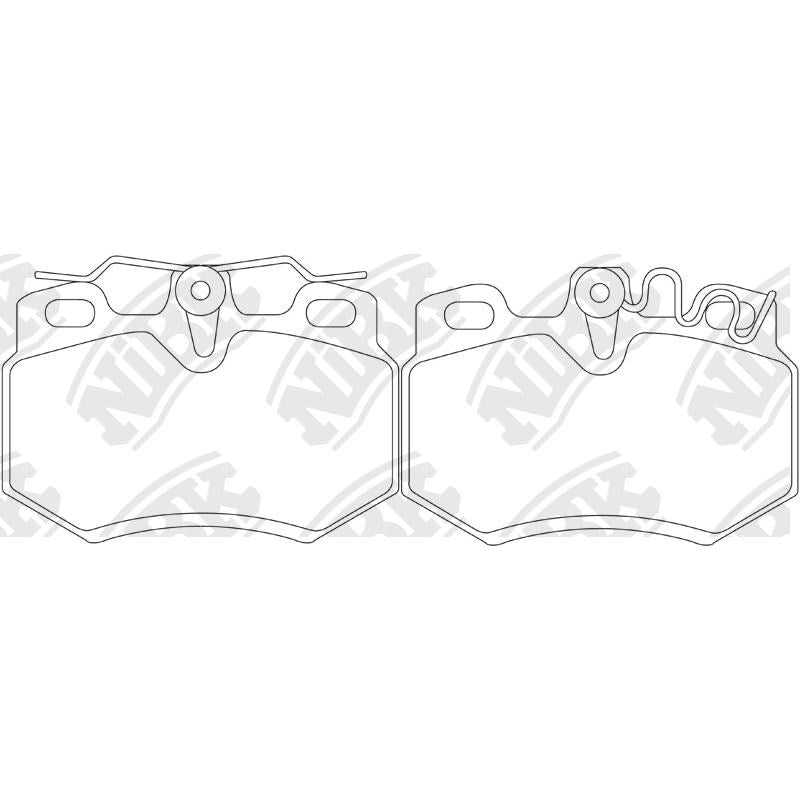 NIBK Pads PN0248