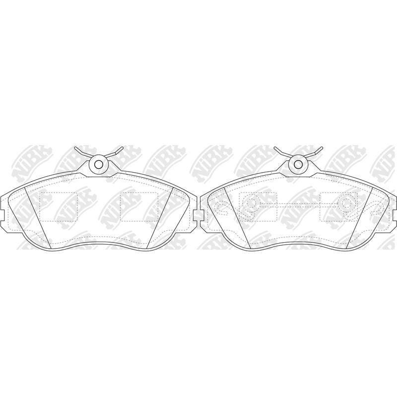 NIBK Pads PN0252