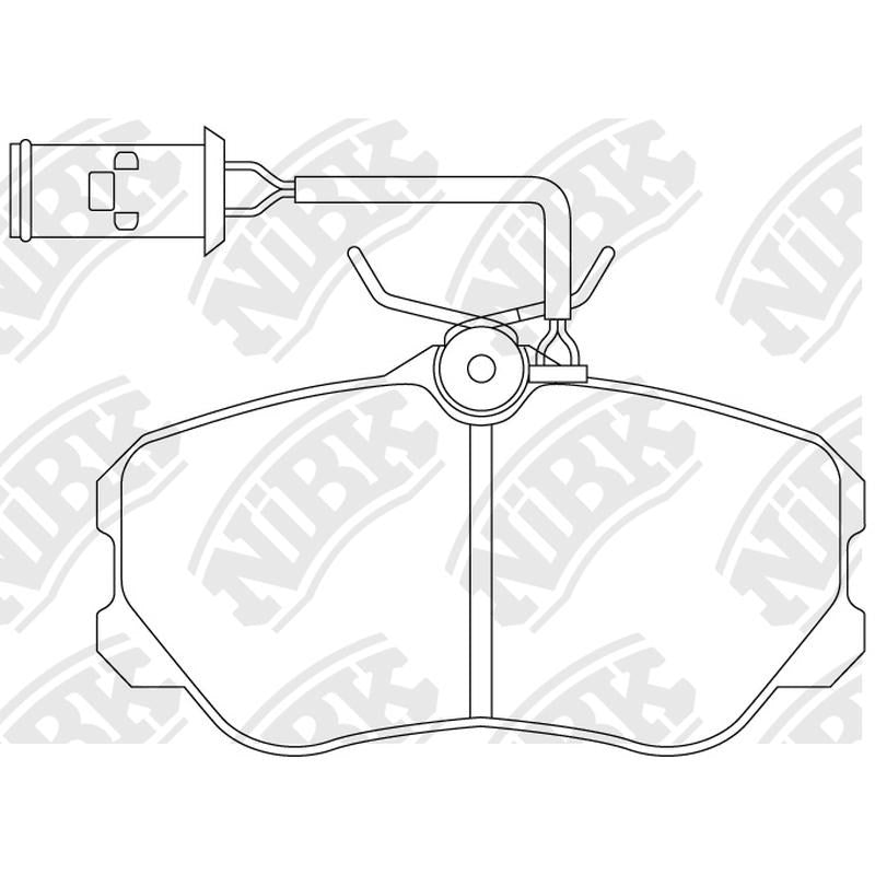 NIBK Pads PN0262W