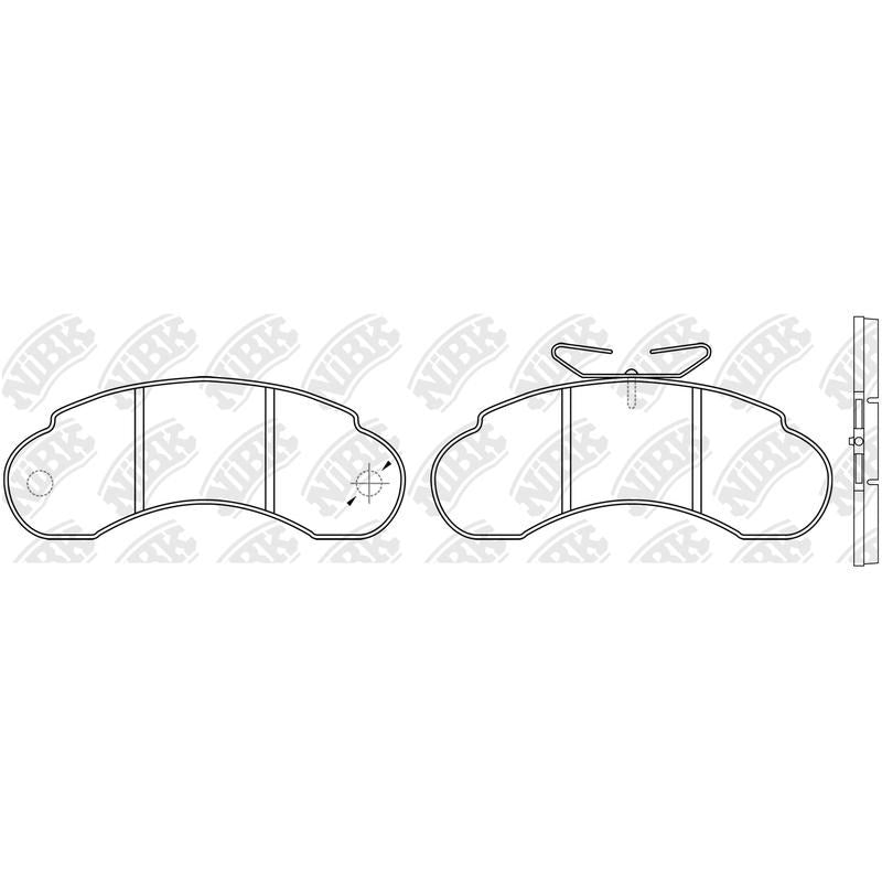 NIBK Pads PN0271