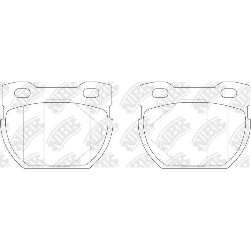 NIBK Pads PN0276
