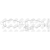 NIBK Pads PN0277W
