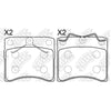NIBK Pads PN0278